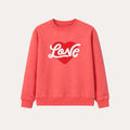 AskyxHuman | Love Sweatshirt | Coral Rose