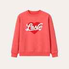 AskyxHuman | Love Sweatshirt | Coral Rose