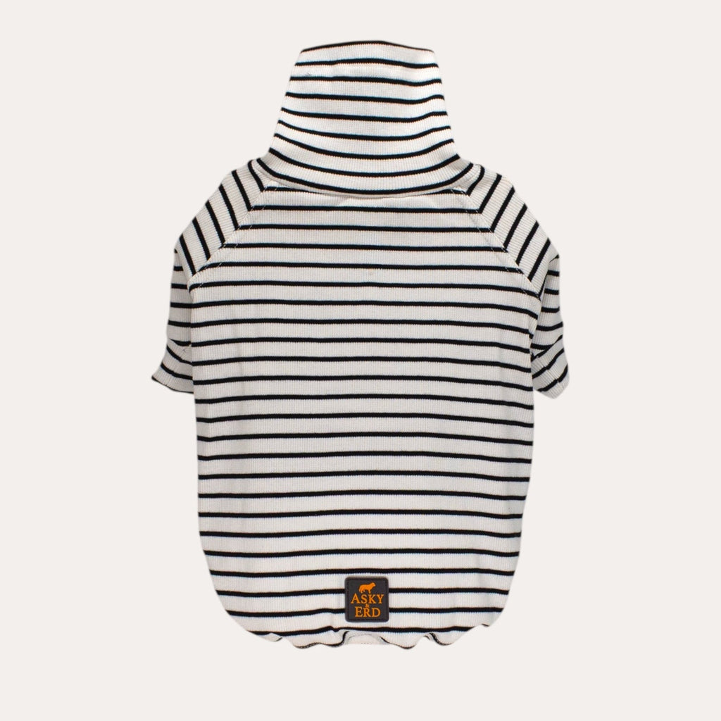 Turtleneck Tshirt | Classic Stripe