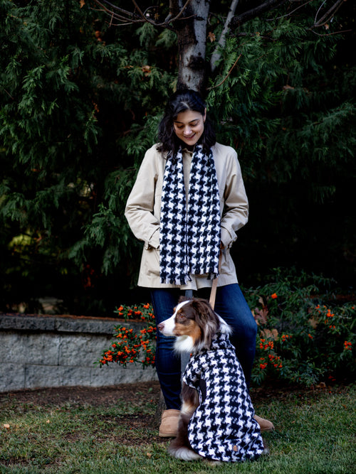 AskyxHuman | Houndstooth Scarf
