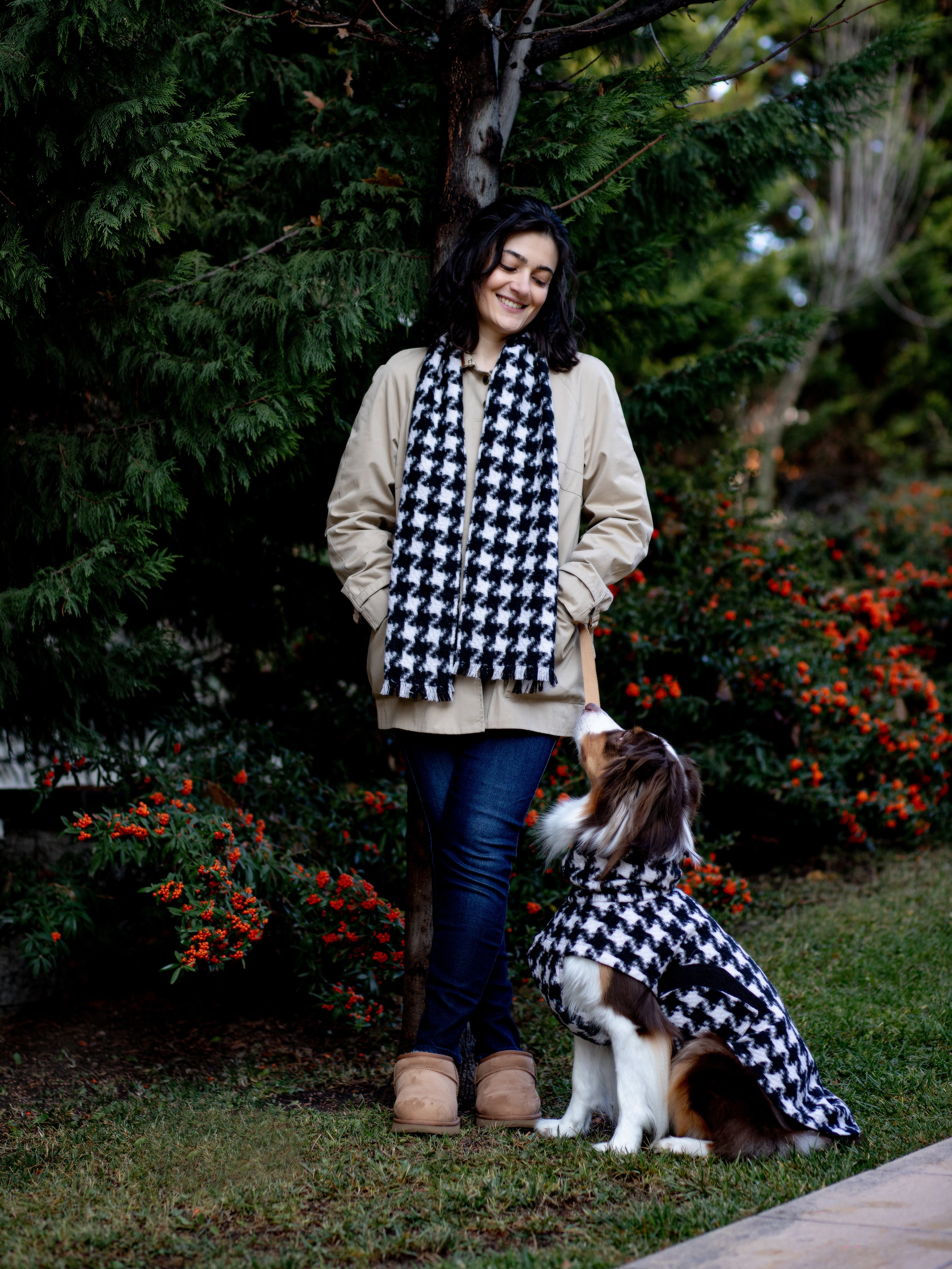 AskyxHuman | Houndstooth Scarf