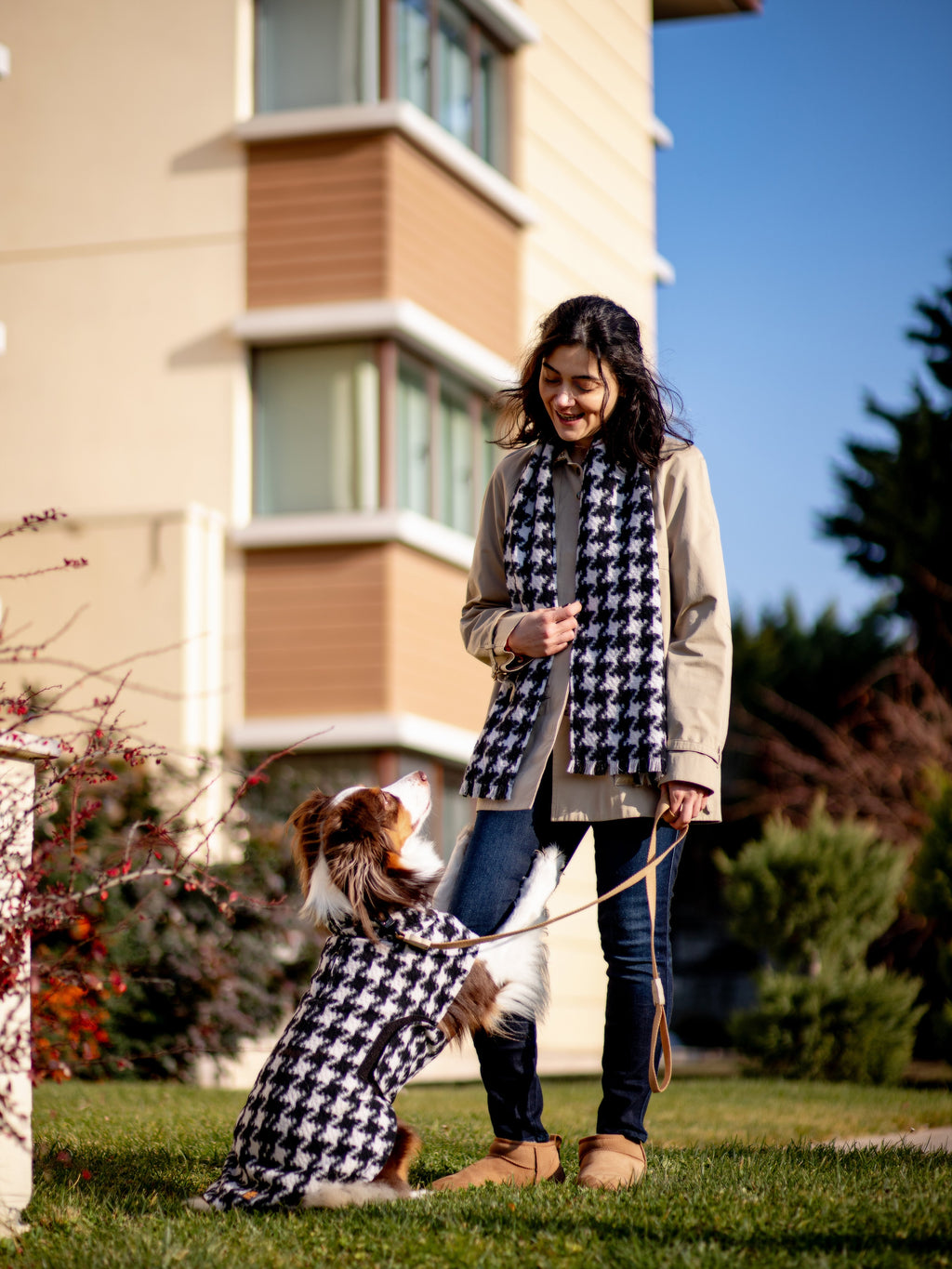 AskyxHuman | Houndstooth Scarf