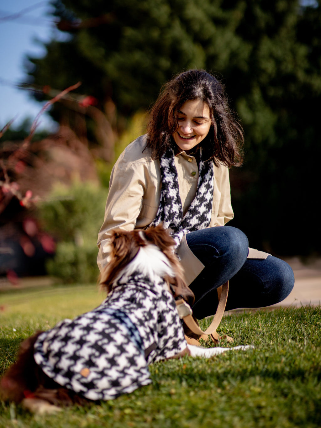 AskyxHuman | Houndstooth Scarf