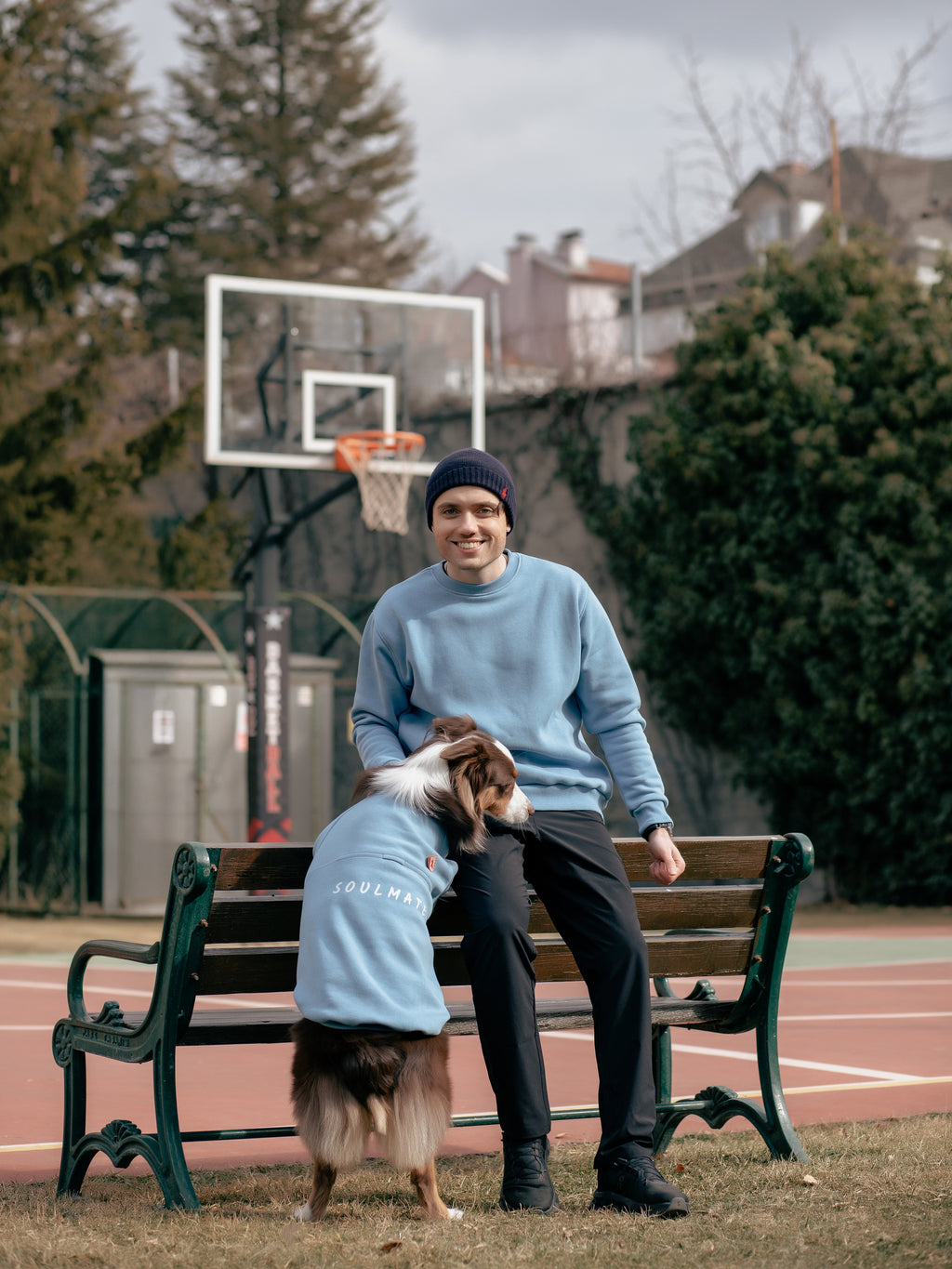 AskyxHuman | Soulmate Sweatshirt | Mist Blue