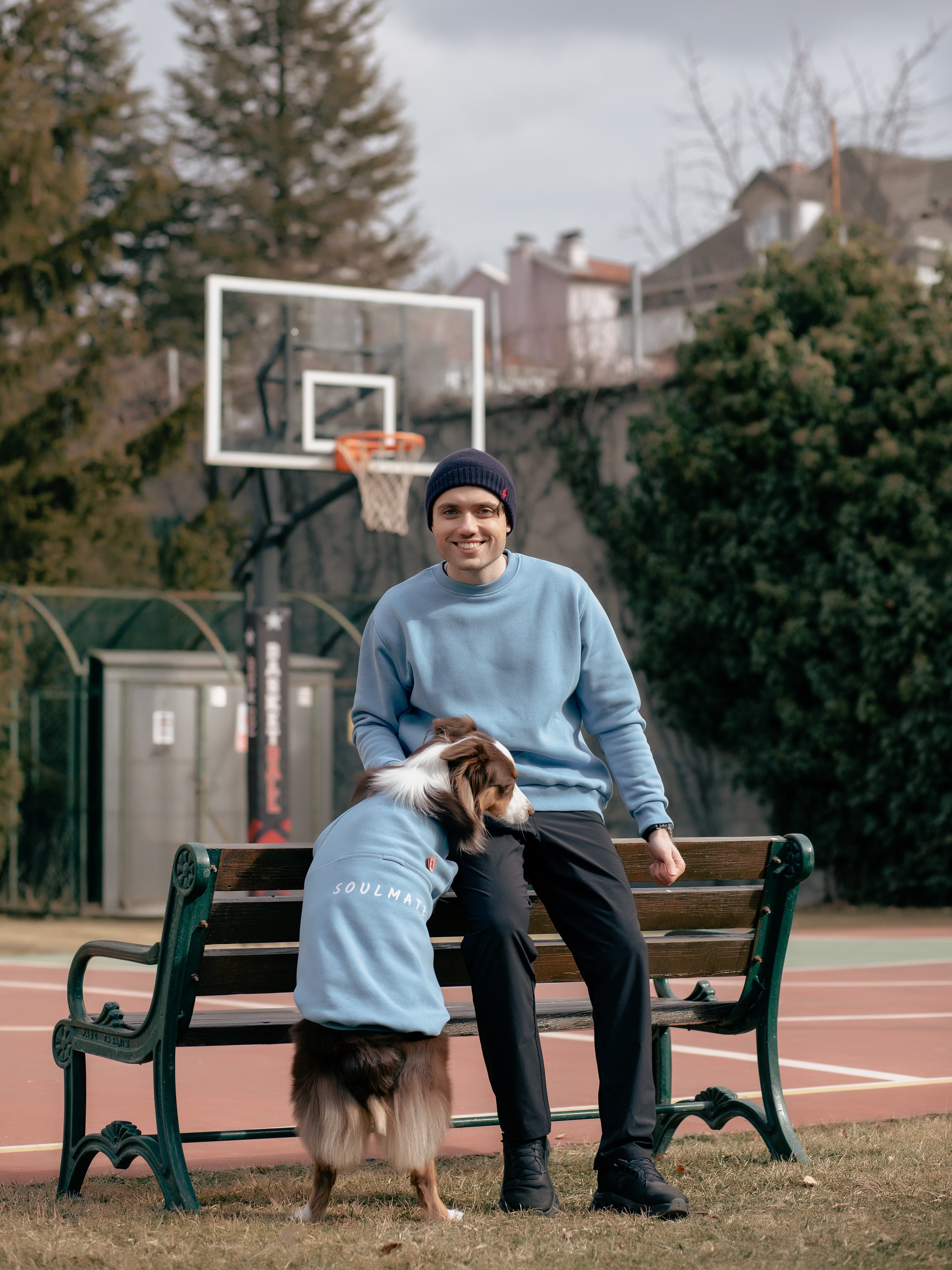 AskyxHuman | Soulmate Sweatshirt | Mist Blue
