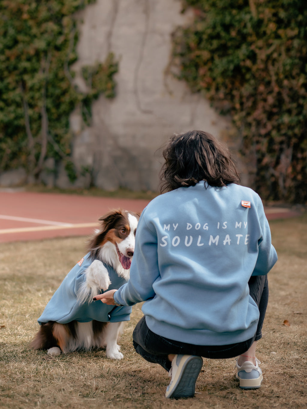 AskyxHuman | Soulmate Sweatshirt | Mist Blue