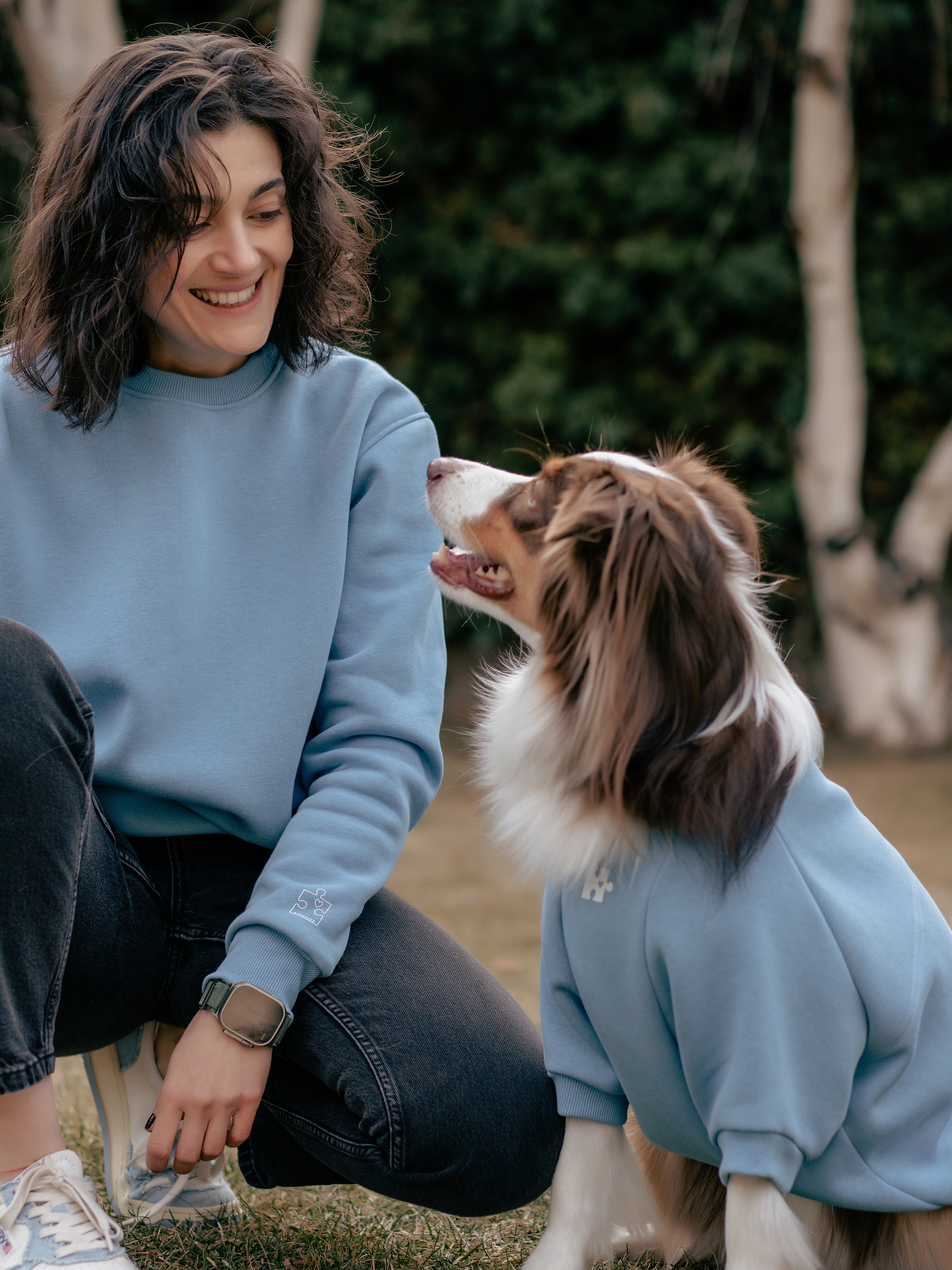 AskyxHuman | Soulmate Sweatshirt | Mist Blue