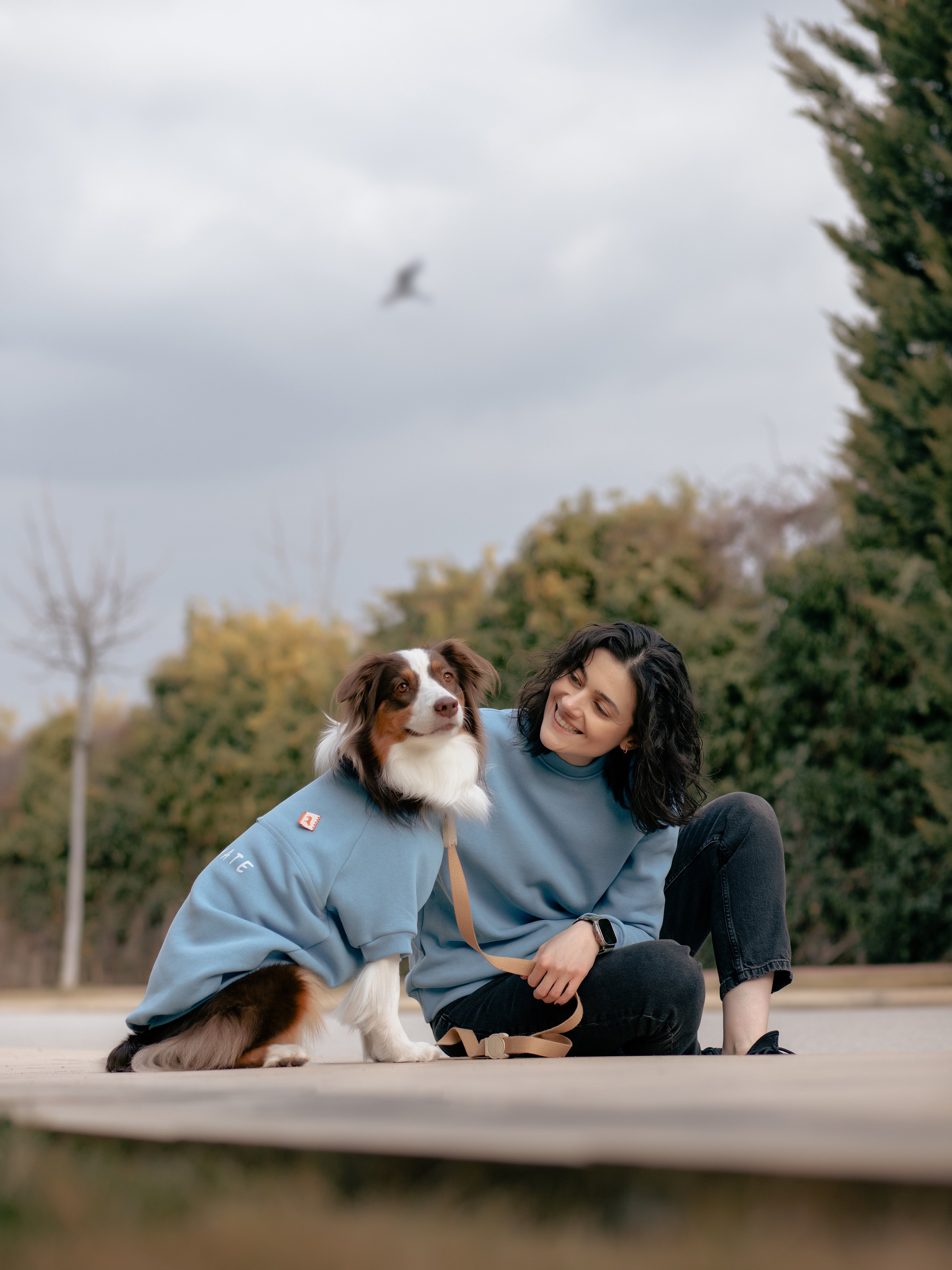 AskyxHuman | Soulmate Sweatshirt | Mist Blue