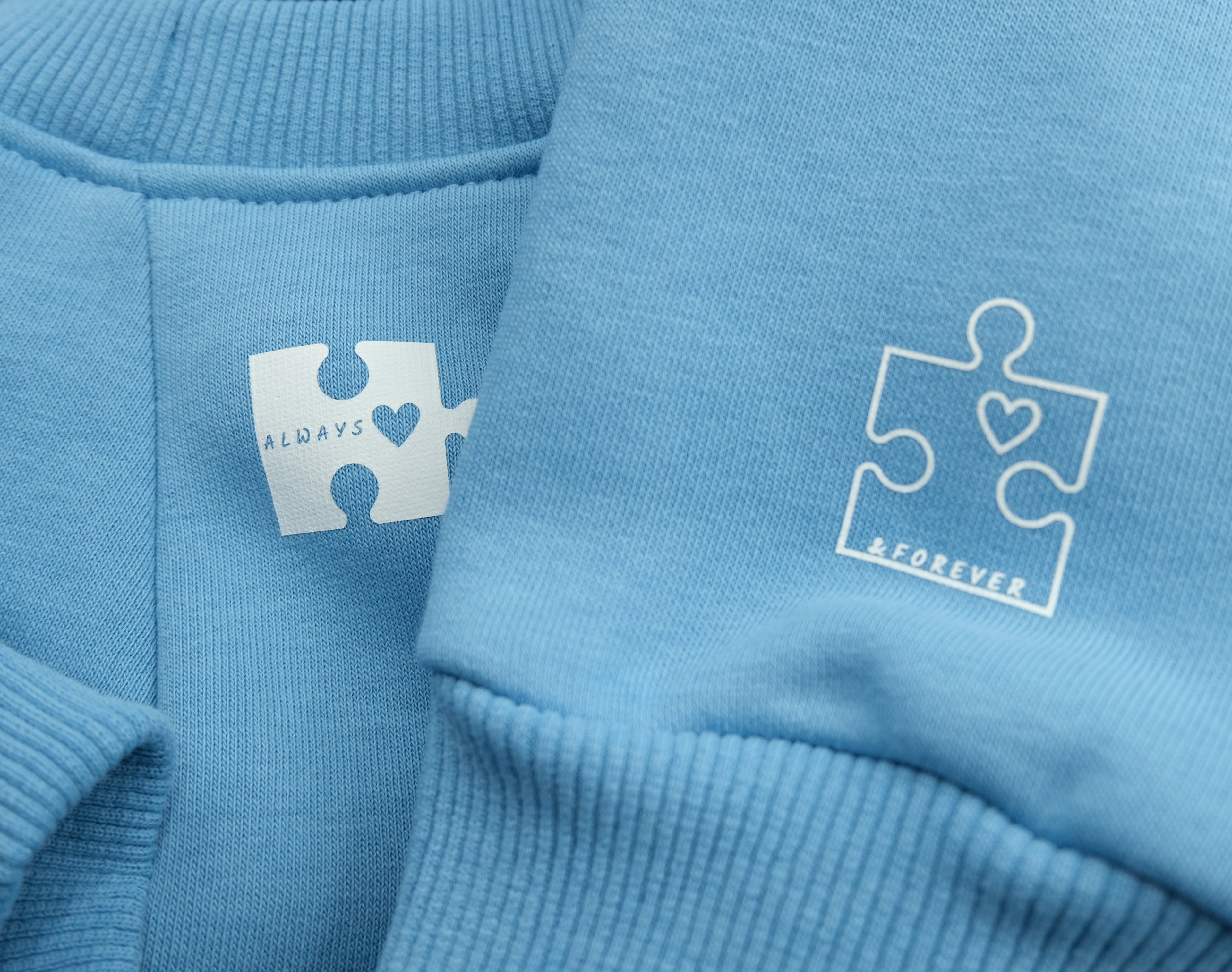 AskyxHuman | Soulmate Sweatshirt | Mist Blue