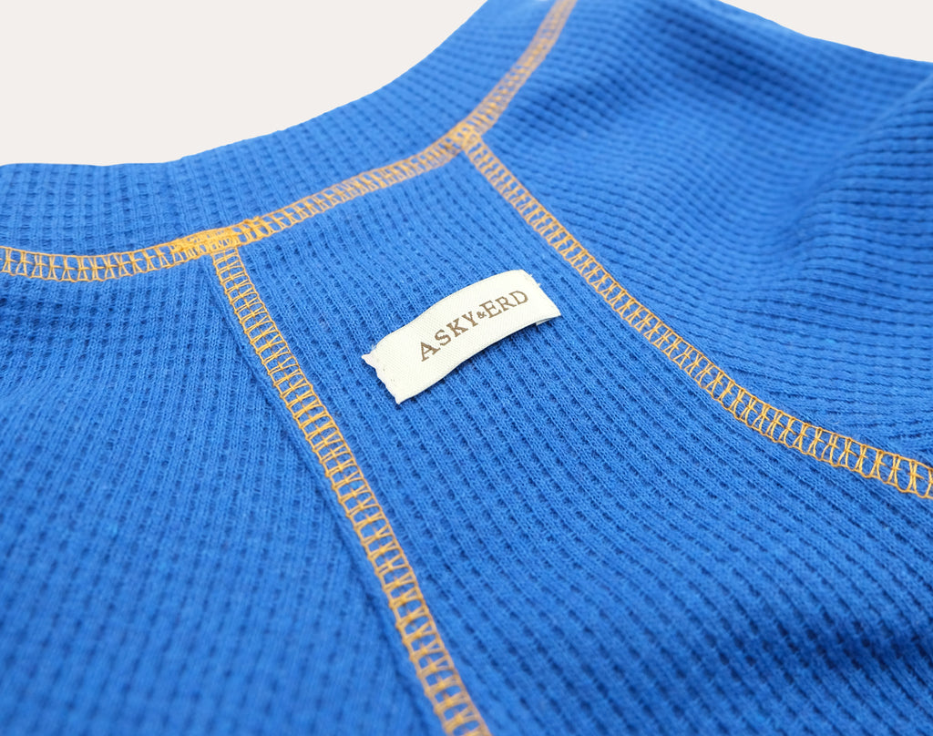 Waffle Tshirt | Deep Ocean