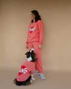 AskyxHuman | Love Sweatshirt | Coral Rose