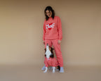 AskyxHuman | Love Sweatshirt | Coral Rose