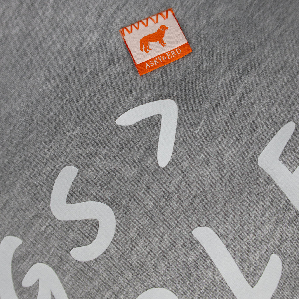 AskyxHuman | Love Paws Sweatshirt | Heather Grey