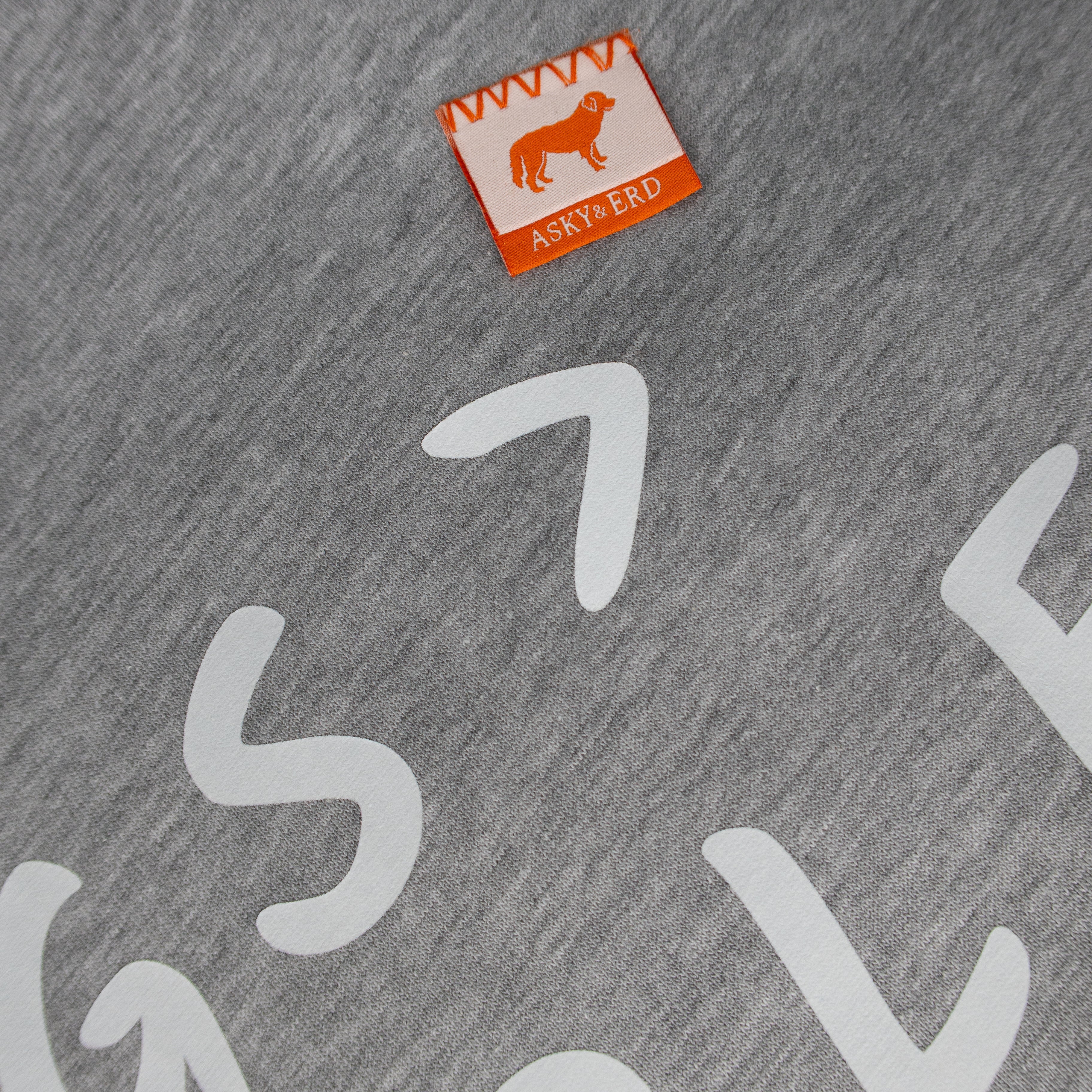 AskyxHuman | Love Paws Sweatshirt | Heather Grey
