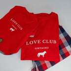 AskyxHuman | Love Club PJ| Crimson Check