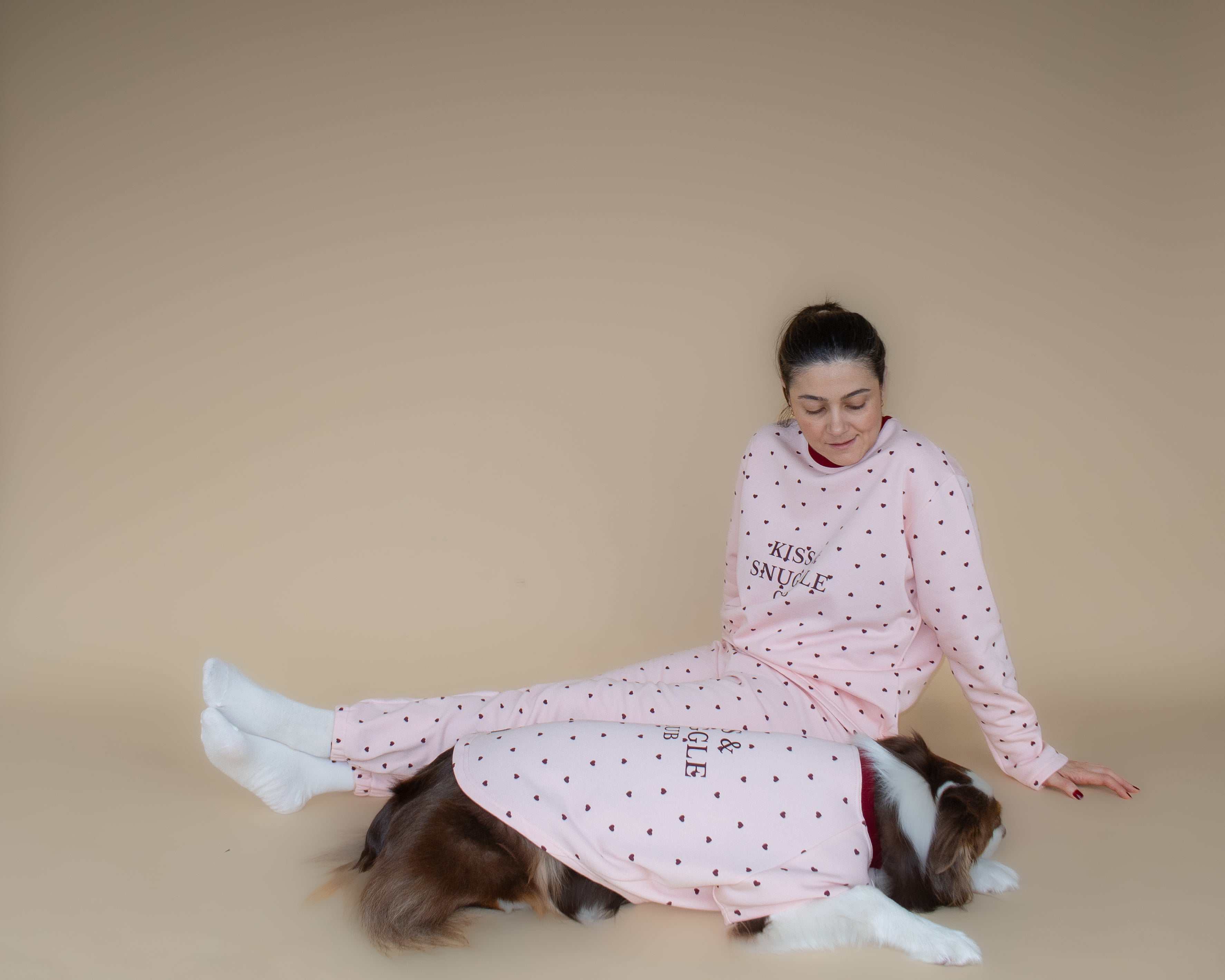 AskyxHuman | Kiss & Snuggle Club PJ | Rose Mist