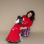 Love Club Tshirt | Crimson Check