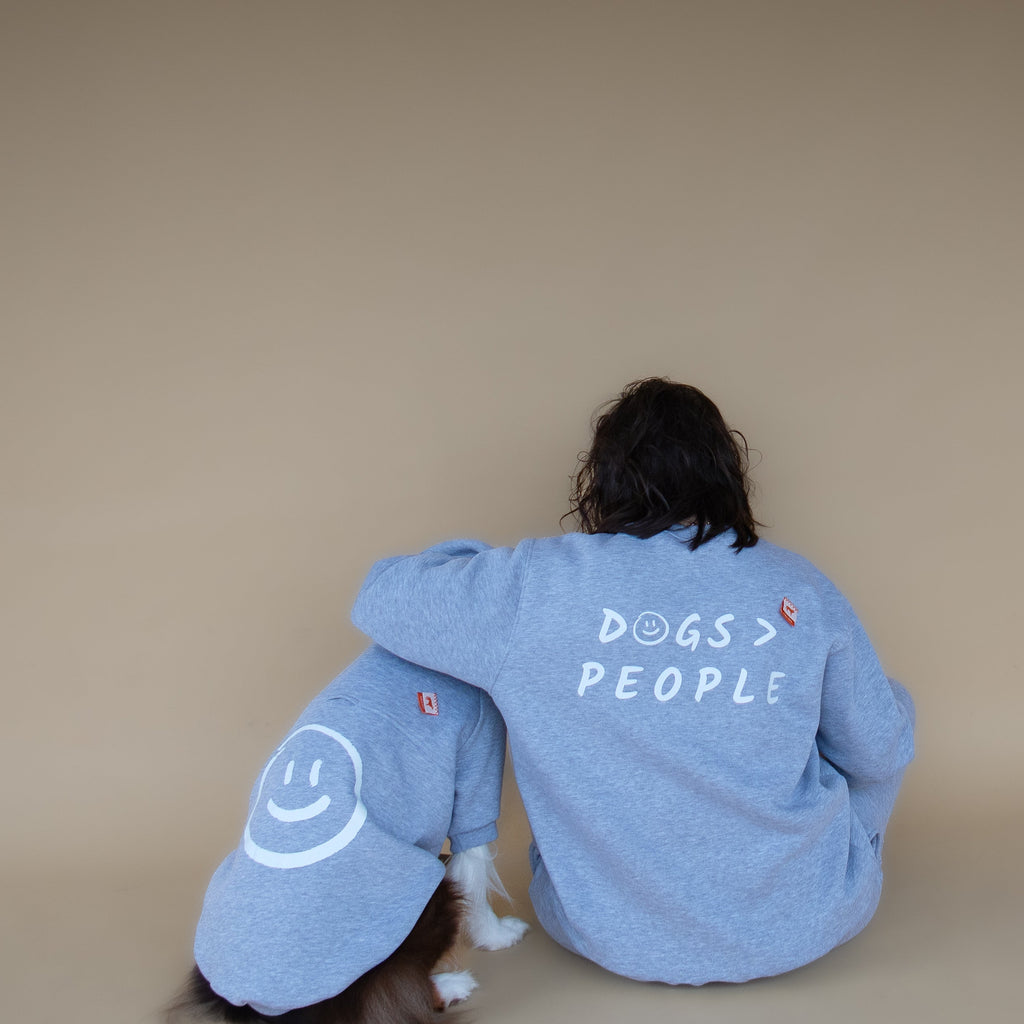 Love Paws Sweatshirt | Heather Grey