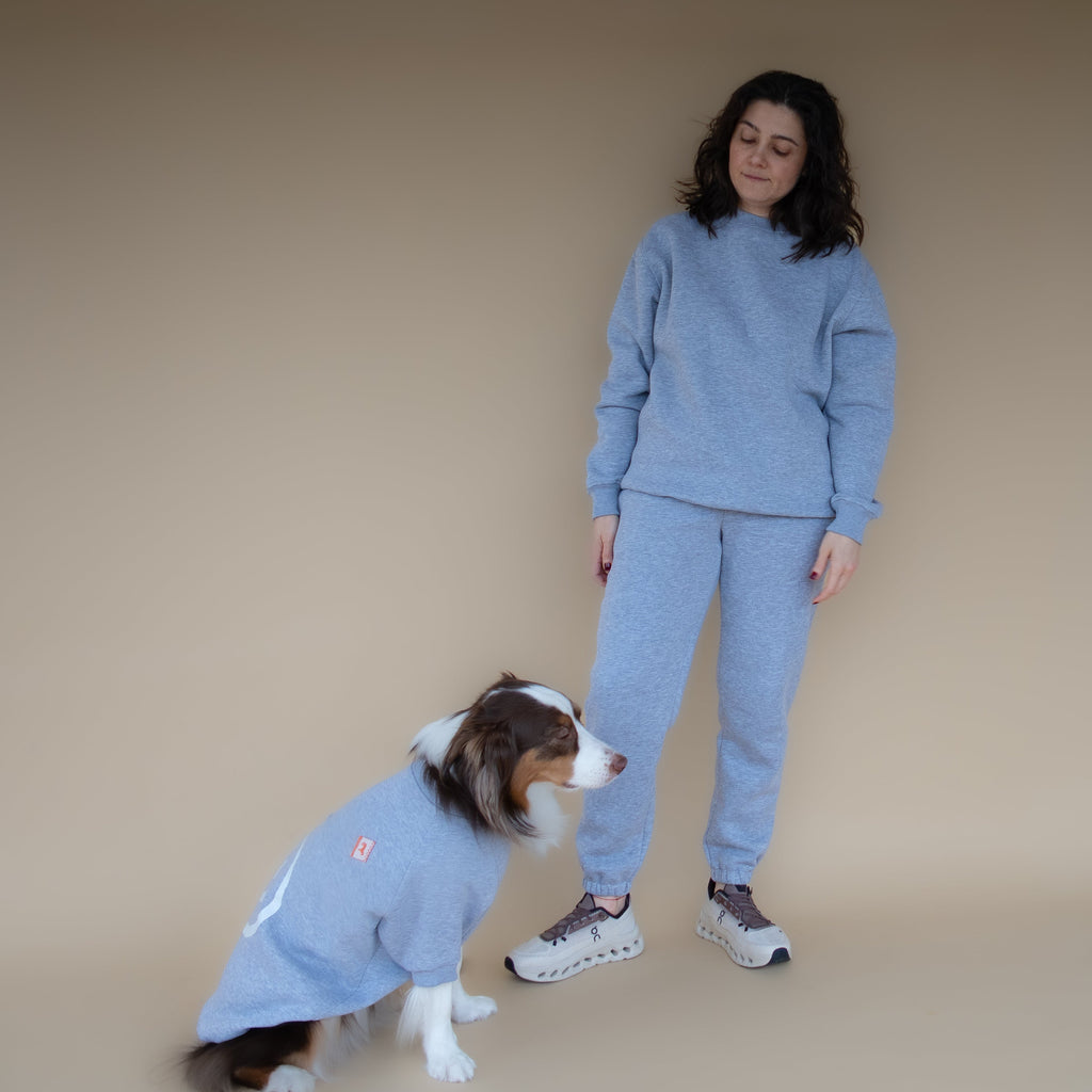 AskyxHuman | Love Paws Sweatshirt | Heather Grey