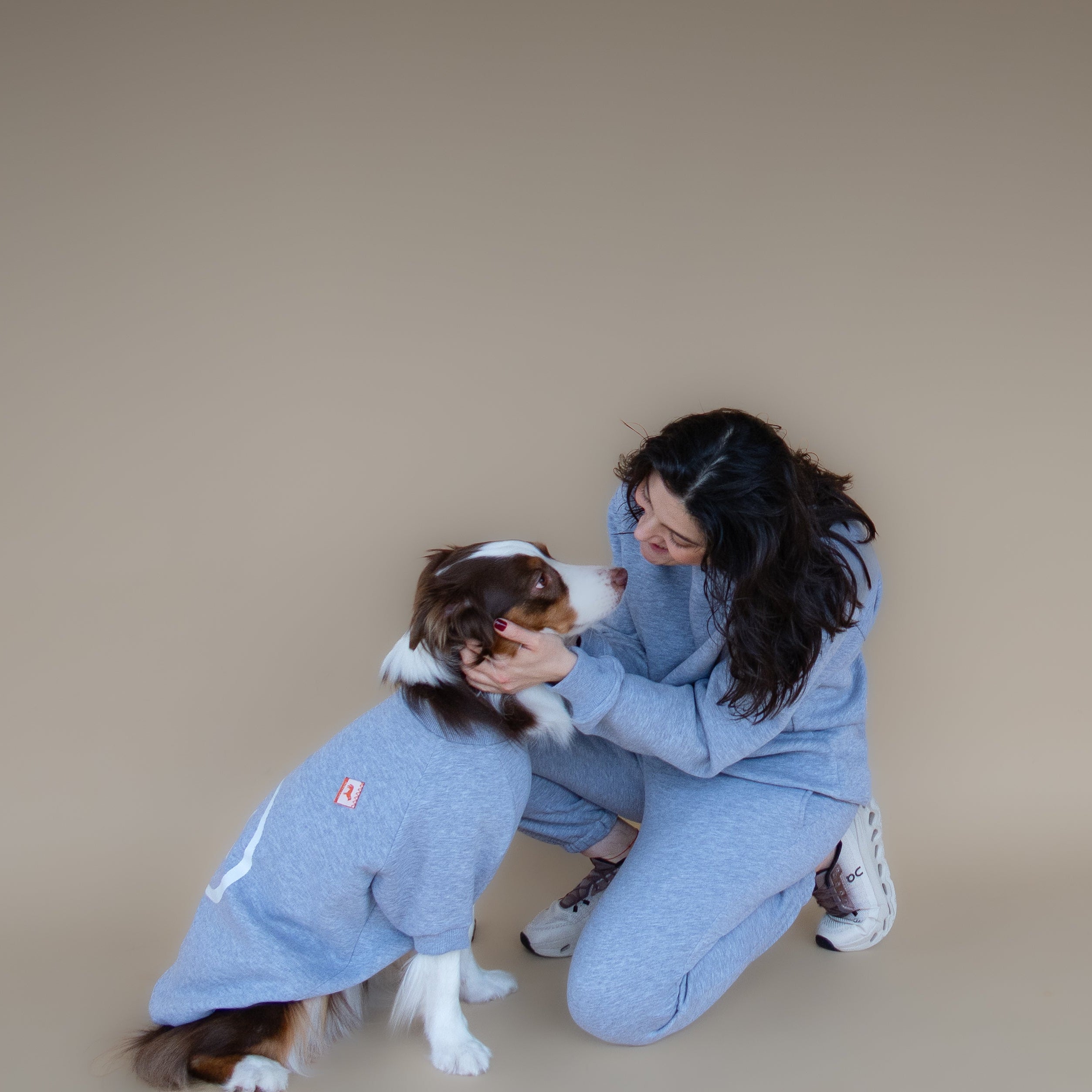 AskyxHuman | Love Paws Sweatpants | Heather Grey