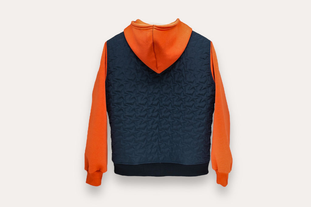 AskyxHuman | Star Varsity Hoodie | Terracotta